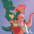 Caesin and Kira: The Acceptance to be Mates by PrinceLykos
