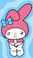 My Melody Dakimakura Side A