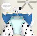 POV Dalmatian Diaper by HydroFTT