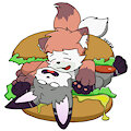 Double Patty Burger by Hoya82