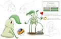 Pepper the Chikorita by Barley672