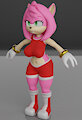 Amy Rose Redo by BSMagpie