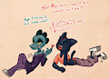 Sharing candy by SoulCentinel