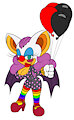 Rouge the Clown by ArcadeTheHedgehog