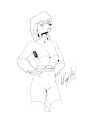 Old Poodle Lady Wrestler by LoneWolf