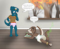 Post-Thanksgiving YCH - Auri and Mithril by HydroFTT