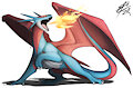 Salamence Doodle by Lizet