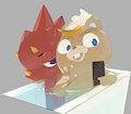 Bath time by masshiro