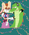 sonic coupling vectorxVanilla (commishi) by yunaininjamisterss