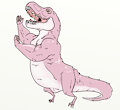 T-Rex but with strong arms by lavilovi