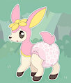 Deerling Diaper by Alliwaise