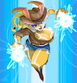 Bunnie rabot, southern bunny by antcow
