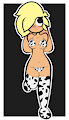 Cow Print Bikini by SynfulArt