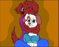Arineu hugs with barron by Arineu by Boxice