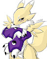 Renamon by oviicula19