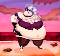 Fat Loona Humanized by FIREWOLF1990