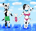 Family Beach Day (by Rouyuki) by BunPatrol