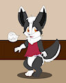 Oh hello (ConejoBlanco) Digital by DanielMania123