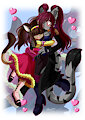 (AT From:) Himiko: ~Dark Ofi X Amalia~ by MasterStevo31