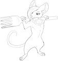 Maceia Posing by Varwulf