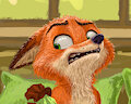 Slightly nervous Nick... XD