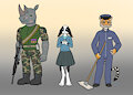 Minor Characters/Lab Staff by Smirkyguy