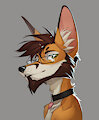 Foxxo headshot ^^ by RamaelFox