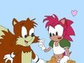 Tails and Amy 1-2 by idleacct1