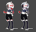 [DRAW] Loona X Lycanroc by CanisFidelis