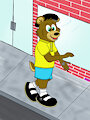 Al Bear walking 2021 by AlBear