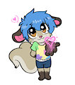 Sharing love by Zekey