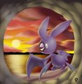 Sunset Crobat! by zeeman