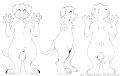 Free coloring example (OPEN) by TheBlueBunnyKen