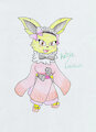 Kimono jolteon by KatsuroKurosaki