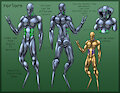 Forelorn Species Ref/Guide - Art by Raynier by SonderEber