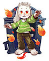 Asriel by The8Mice