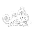 Bravery test - Scorbunny x Sobble by SSam