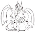 Eric Dragon, v1.0 (Inks) by Cameroo! by sirkain