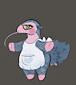 Racquel, Plushy Anteater Momma by TheLastGasp