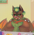 Hungry piggy - Art by Jun_J9 by SonderEber