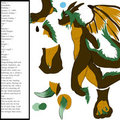 Sarutahiko Reference Sheet by BookerTW