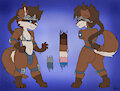 Warrior Wolf by Valvi