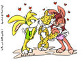 Kiss the Squeetah! by andybunny