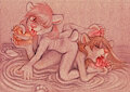 choclate strawberry bearsandwhich by Lilotte