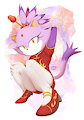 Lunar Blaze pinup. by Bzehburger