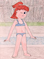 Little Fox at the Pool by MrRoseLizard