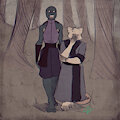 commission: In the Forest by Goatartbazaar