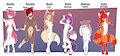 *Adoptables* by sicMoP