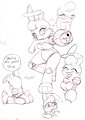 Bunnie Rabbot doodles