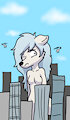 Big Wolf in the Little City by TerdBurgler